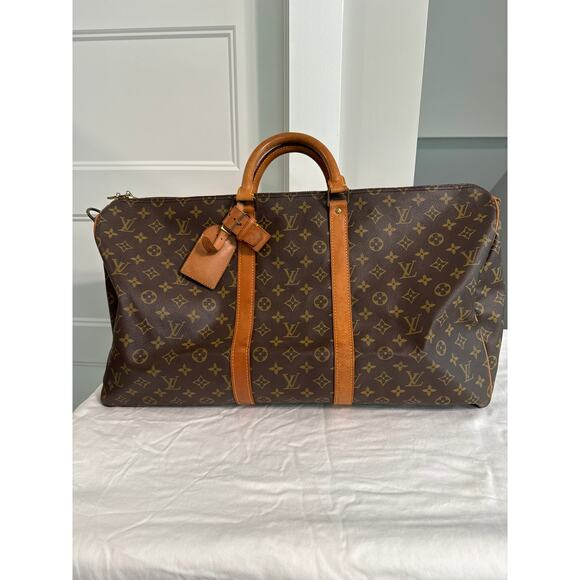 Louis Vuitton Monogram Keepall 55 Bag - Picture 1 of 4